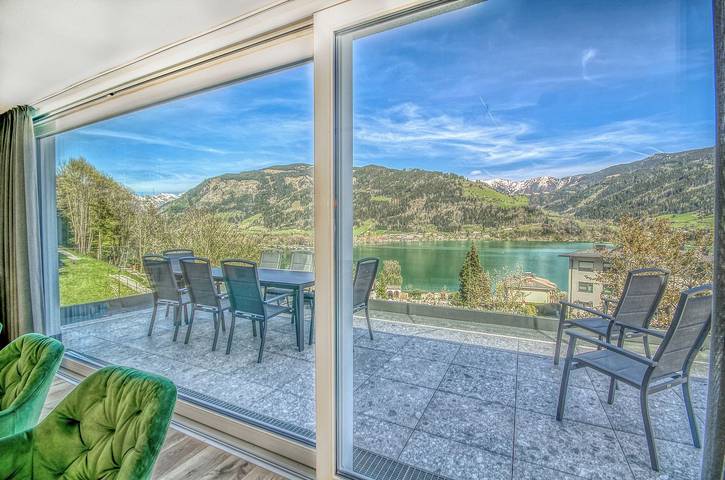 Ferienhaus für 9 Personen, mit Seeblick und Sauna sowie Ausblick und Garten in Zell am See - 3