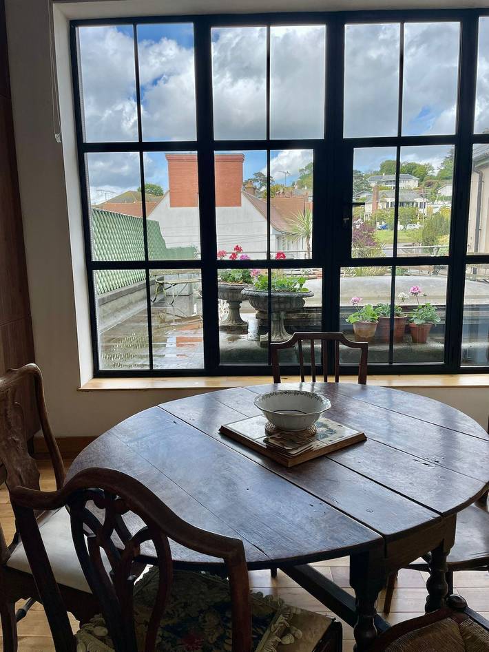 Holiday letting for 6 people, with ocean view in Budleigh Salterton