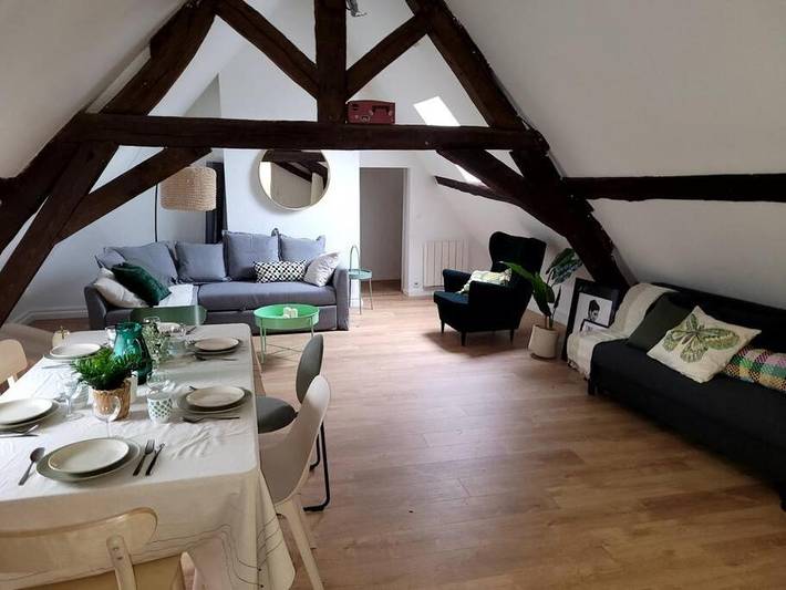 Location de vacances pour 6 personnes, avec Terrasse à Mitry-Mory