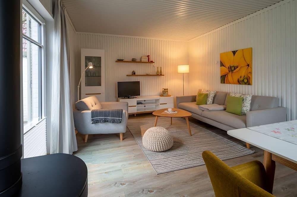 Ganze Wohnung, Ferienhaus Ocke mit Sonnenterrasse - Deichhelden Nordstrand in Nordstrand (Gemeinde), Nordstrand