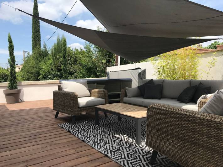 Casa de vacaciones para 6 personas, con terraza además de piscina y jardín, Se admiten mascotas - 1
