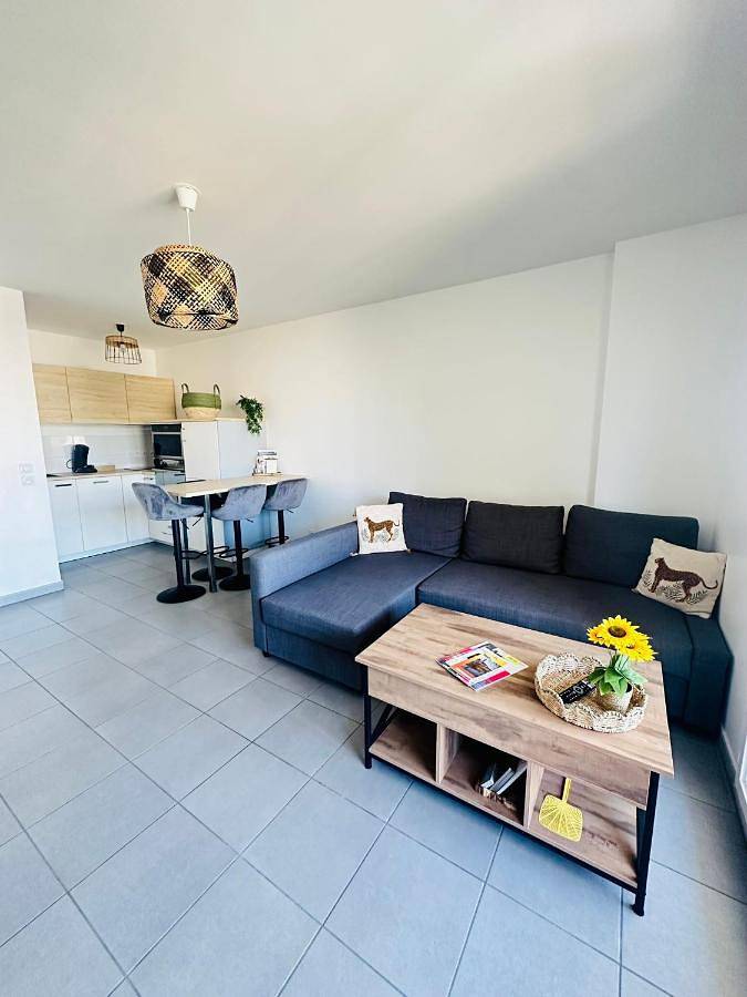 Gîte pour 4 personnes, avec balcon à Givors - 2