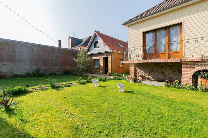 Gîte pour 5 personnes, avec Jardin à Saint-Blimont