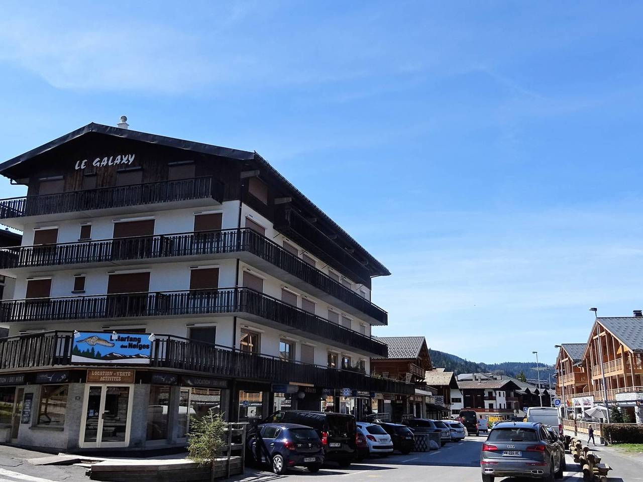 Gehele studio, Studio voor 2 personen met balkon in Les Gets, Les Portes du Soleil