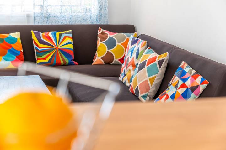 Ganze Wohnung, Ferienwohnung Piso Playa Centro Villajoyosa mit Meerblick, Terrasse und Wlan in La Vila Joiosa, Costa Blanca