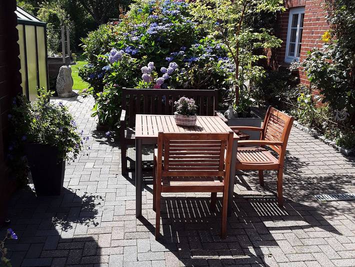 Ferienwohnung für 4 Personen, mit Terrasse und Garten auf Föhr