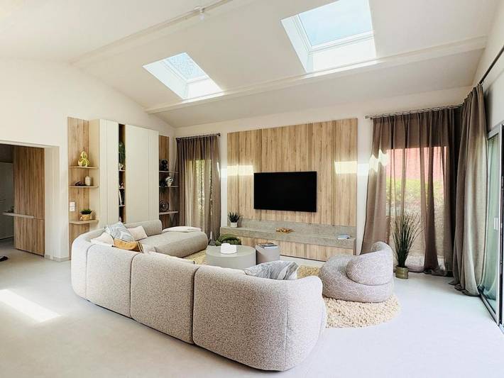 Villa pour 8 personnes, avec piscine et jardin à Saint-Laurent-du-Var - 4