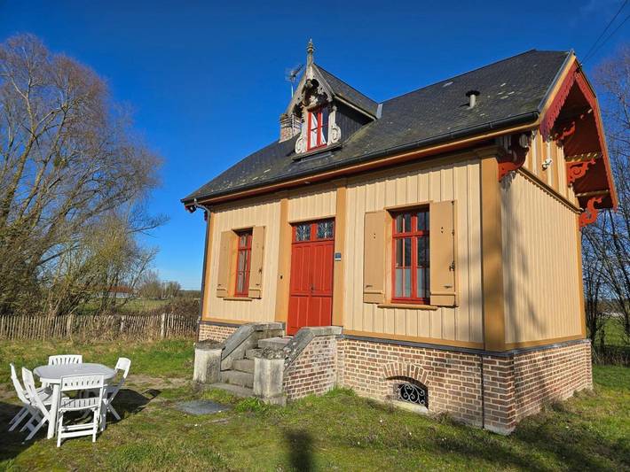 Location de vacances pour 6 personnes, avec jardin, animaux acceptés à Saigneville