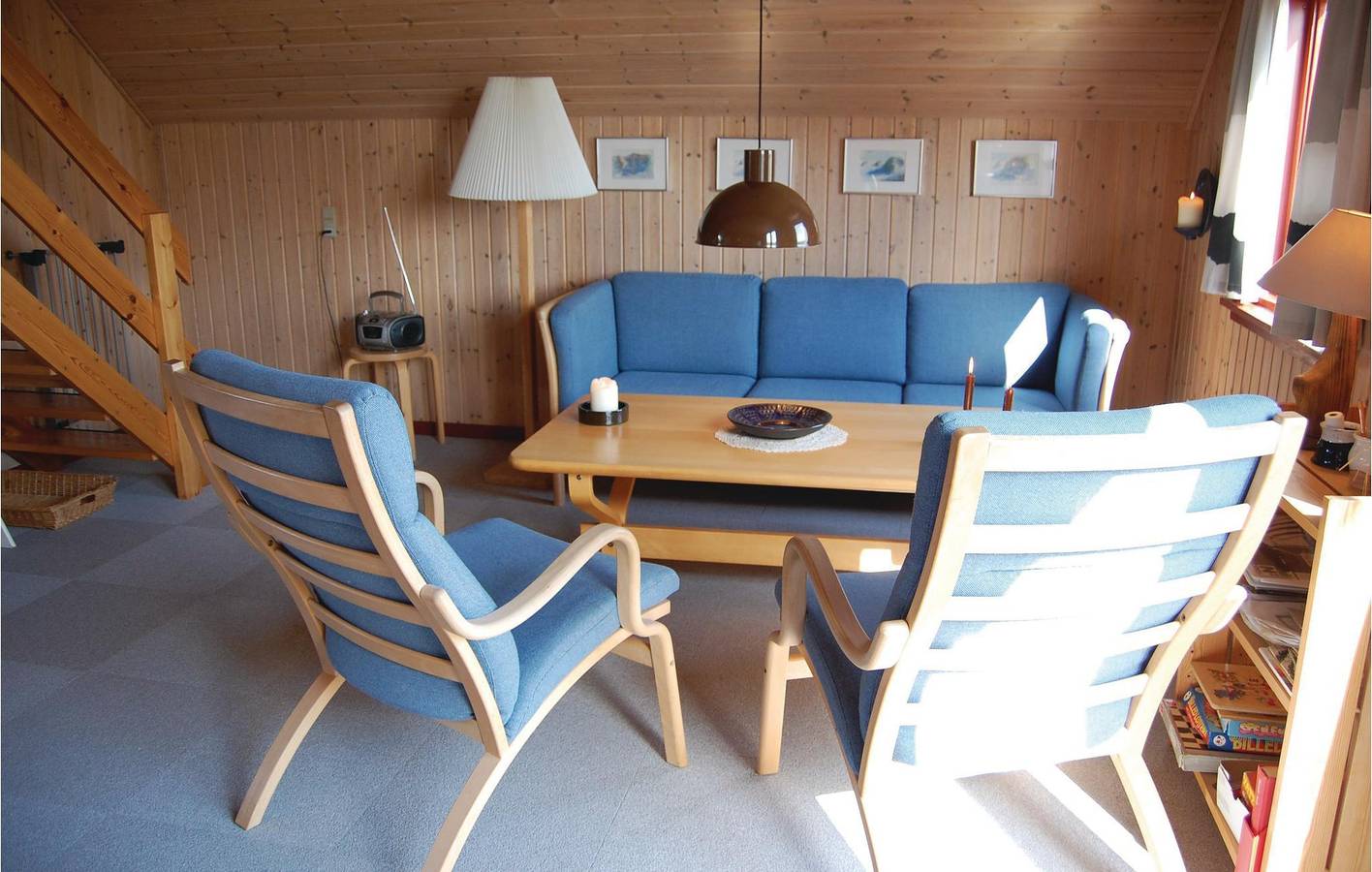 Feriehus for 8 personer med terrasse in Hvide Sande, Holmsland Klit