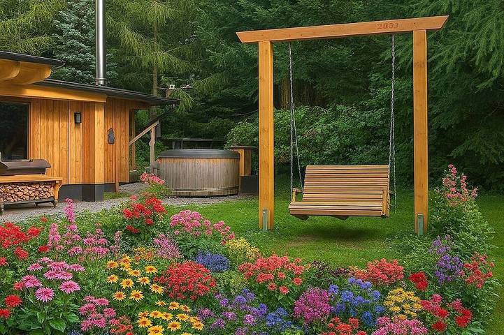 Ganze Wohnung, Hutzenalm - ferienhaus hutzenalm in Hartmannsdorf-Reichenau, Osterzgebirge