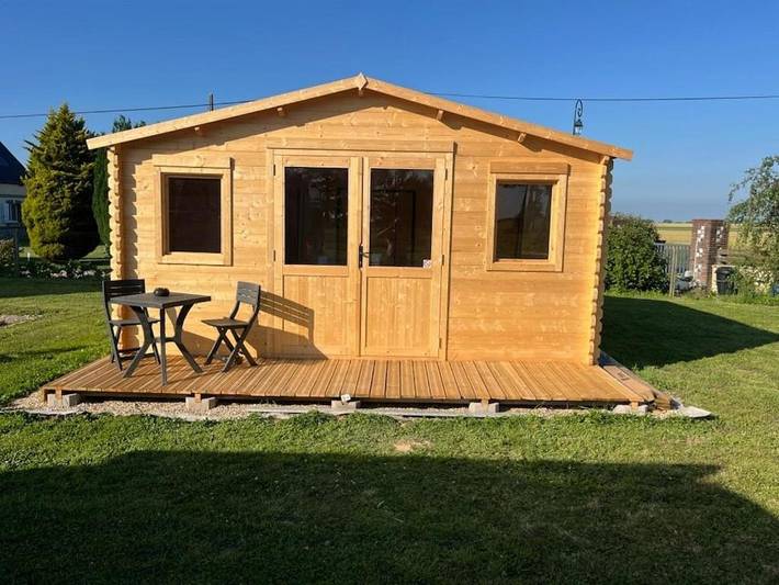 Gîte pour 2 personnes, avec Terrasse et Jardin à Vinnemerville