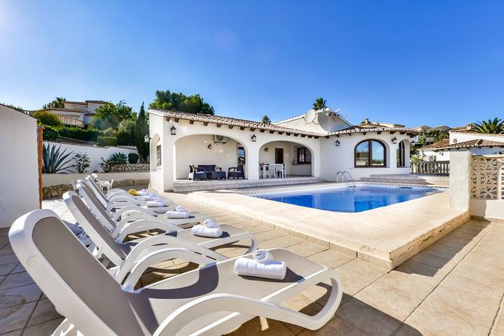 Villa pour 6 personnes, avec terrasse et jardin à Benissa - 2