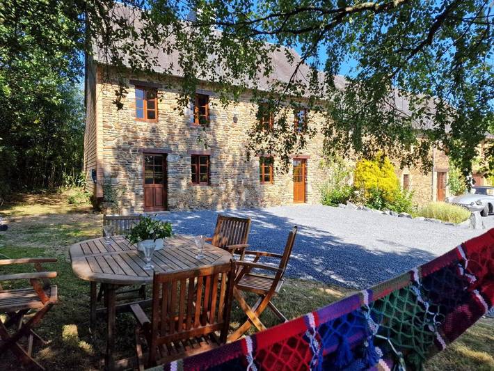 Maison de vacances pour 5 personnes, avec Terrasse ainsi que Jardin et Vue