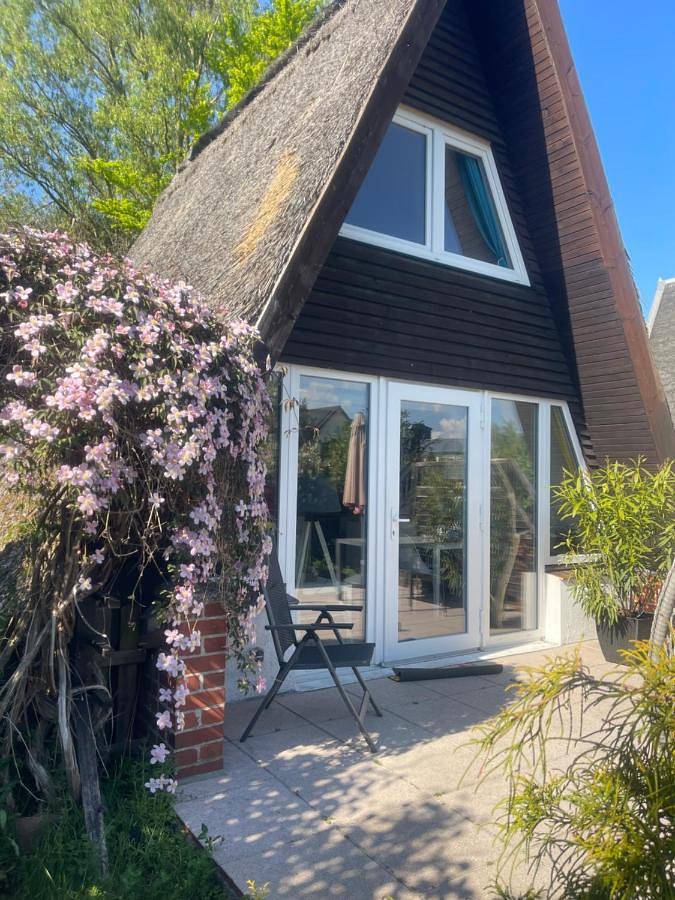 Ferienhaus für 3 Personen, mit Terrasse und Garten