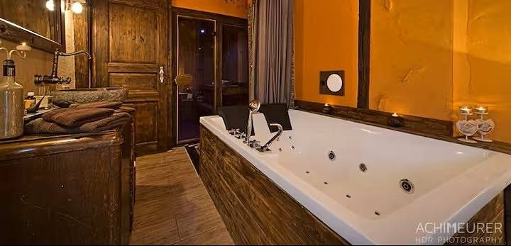 Ferienhaus für 4 Personen, mit Whirlpool und Terrasse sowie Sauna in Sachsen - 2