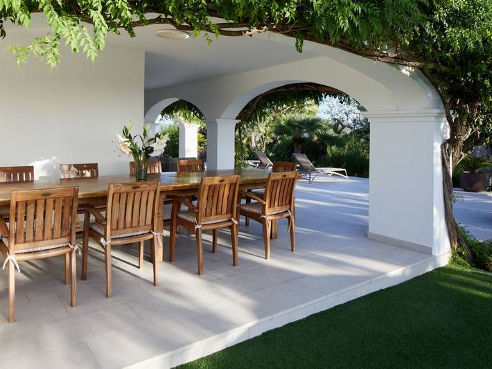 Casa de vacaciones para 2 personas, con piscina además de balcón y jardín en Ibiza - 2