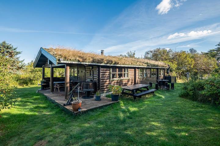 Blokhut voor 6 personen, met sauna in Denemarken