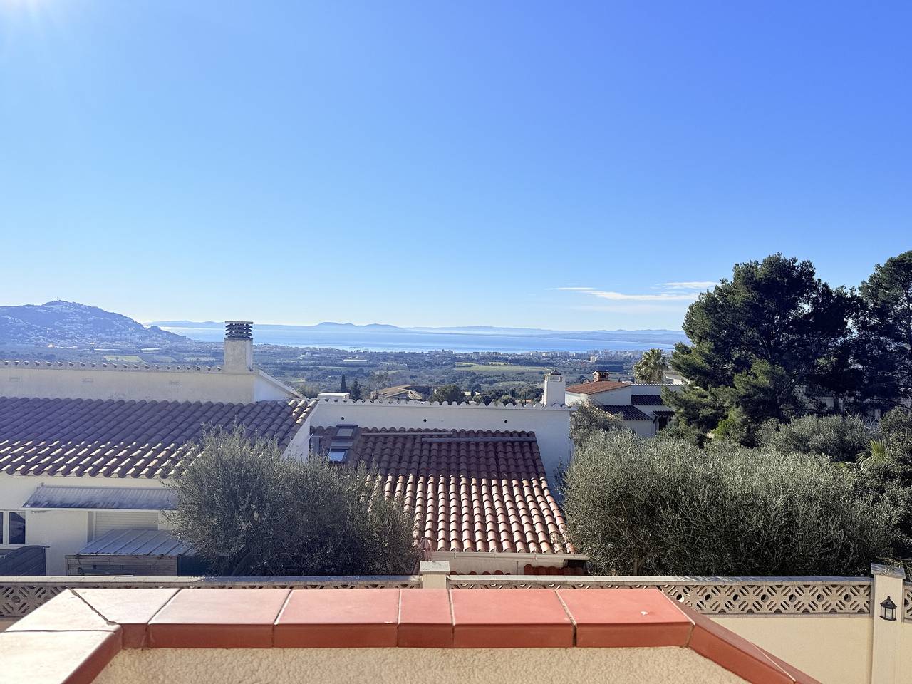 Villa avec piscine et clim, vue mer - 7 pers. in El Mas Fumats, Roses
