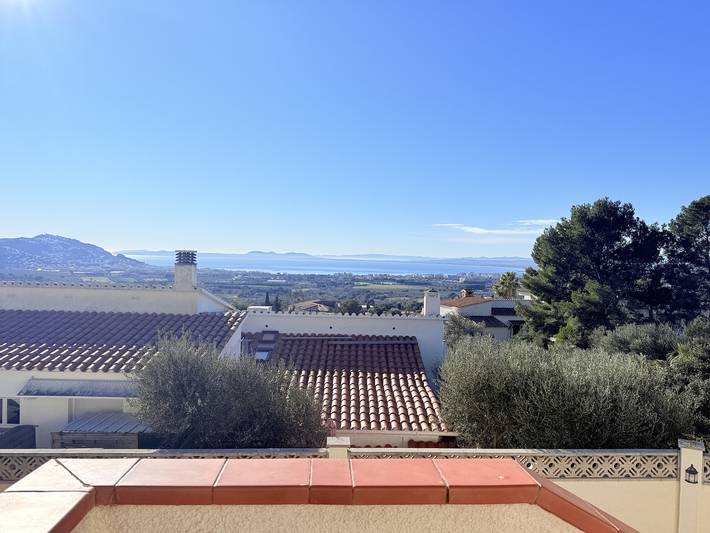 Villa avec piscine et clim, vue mer - 7 pers. in El Mas Fumats, Roses