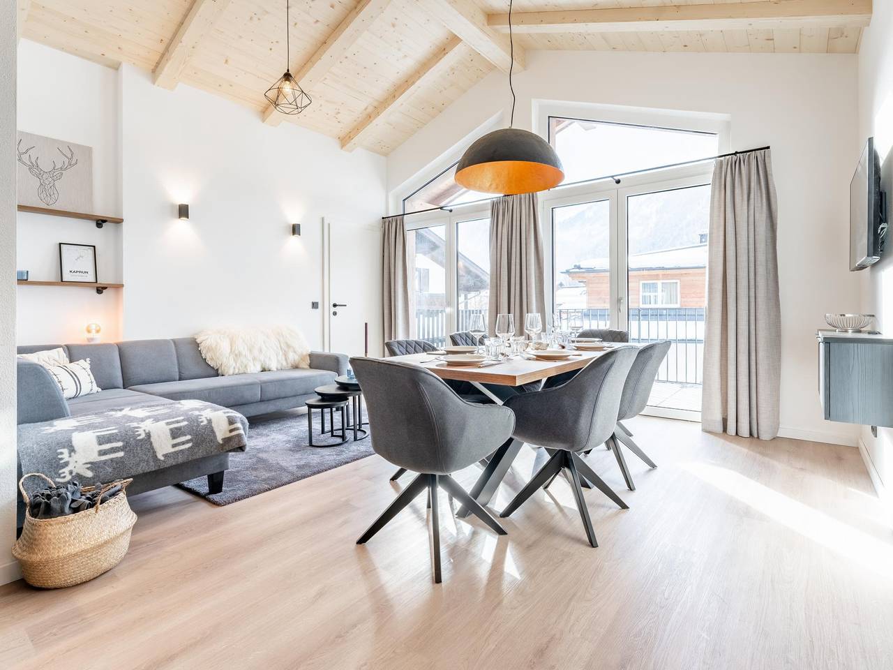 Ganze Wohnung, Penthouse mit Blick auf den Gletscher in Kaprun, Pinzgau
