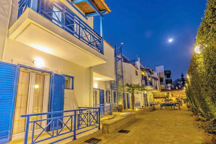 Appartement de vacances pour 4 personnes, avec Terrasse et Jardin
