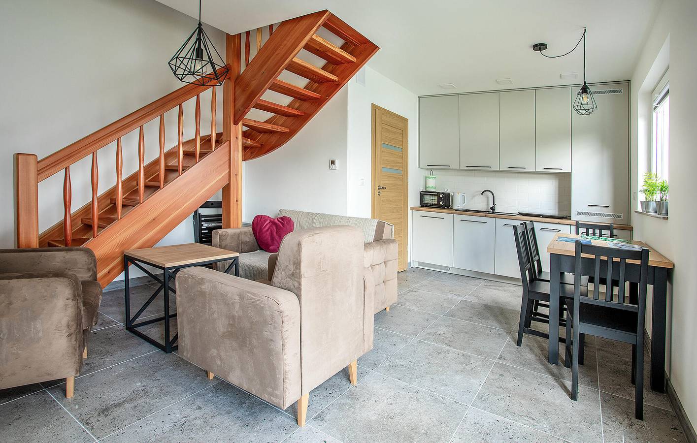 Ferienhaus für 6 Personen mit Terrasse in Krokowa