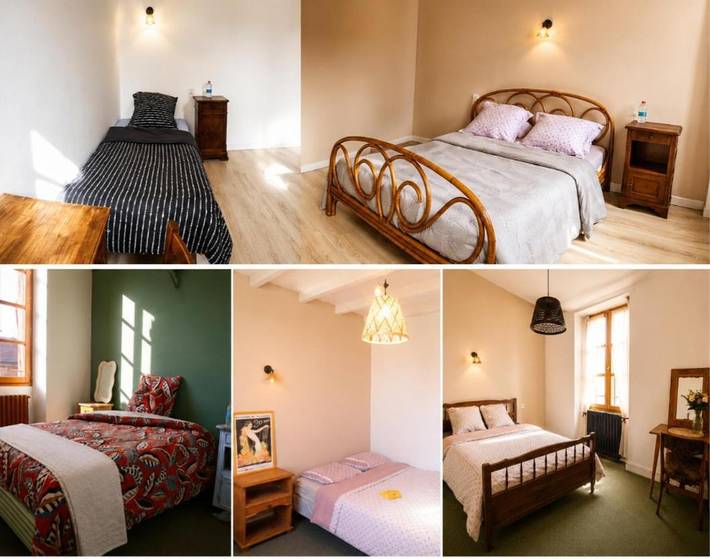 Hôtel pour 3 personnes, avec jardin et terrasse à Aignan
