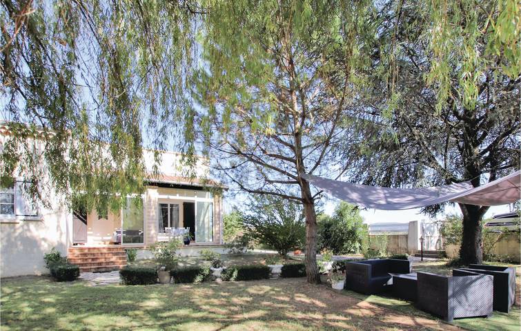 Maison de vacances pour 6 personnes, avec terrasse ainsi que piscine et jardin - 1