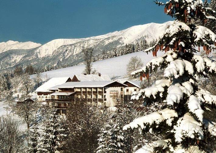 Hotel für 4 Personen, mit Terrasse und Garten sowie Sauna und Ausblick in Edlbach