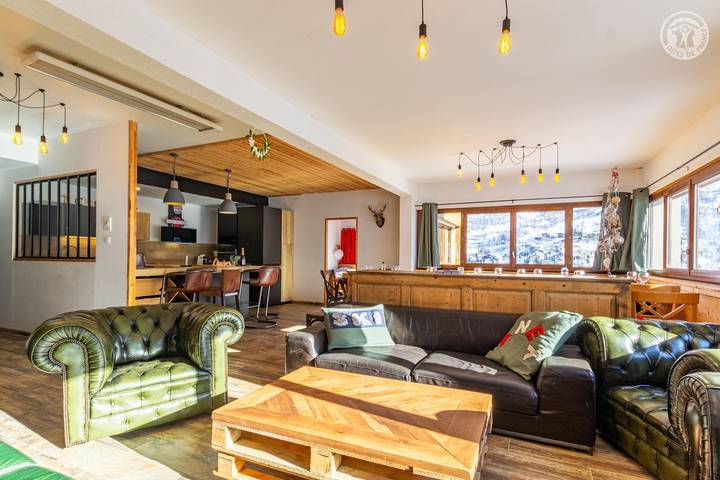Chalet pour 15 personnes, avec Sauna à Valmeinier