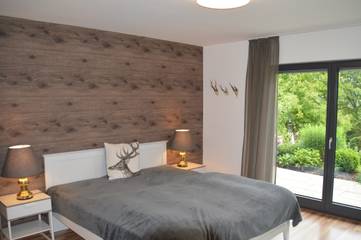 Ferienwohnung für 3 Personen, mit Terrasse und Ausblick im Allgäu