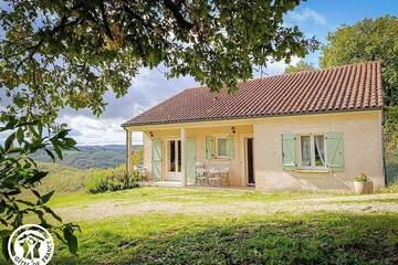 Gîte pour 6 personnes, avec jardin dans Les Pechs-du-Vers