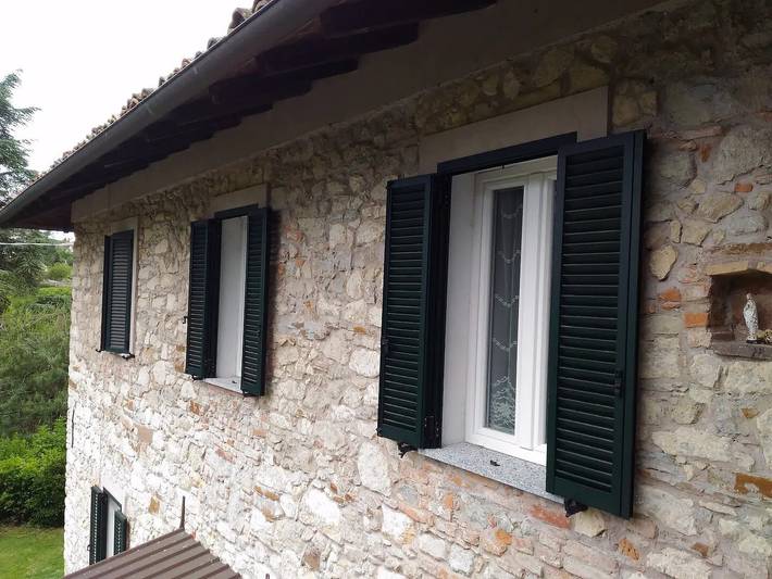 Hel lejlighed, Apartment 'Casa Dei Nonni' with Mountain View, Private Terrace and Wi-Fi in Trisobbio, Alessandria Provinsen