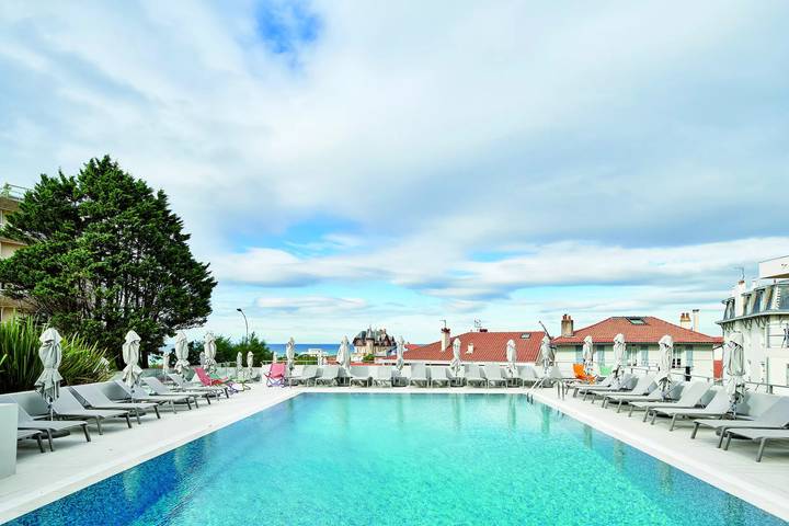 Gîte pour 4 personnes, avec balcon et piscine, animaux acceptés dans Plage de la côte des Basques - 4