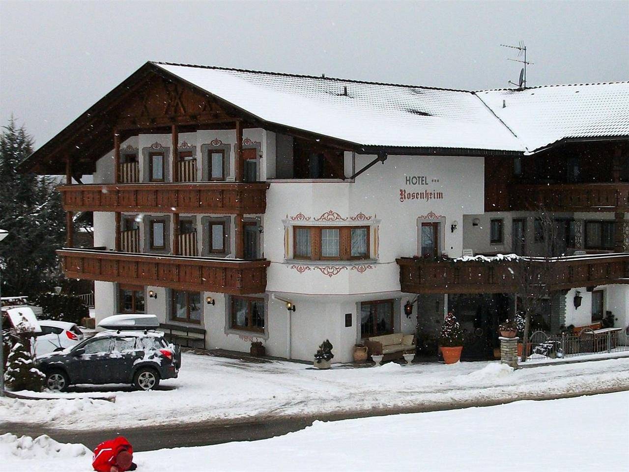 Hotel Rosenheim - Doppelbettzimmer Superior mit Balkon in Nauders (Rodeneck), Rodeneck