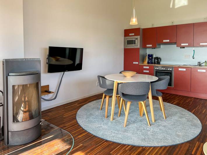 Ganze Wohnung, Wiesengeflüster Apartment 433 in Klink mit Müritzblick, Balkon und Strandnähe in Klink, Müritz