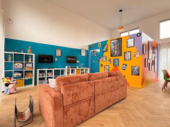 Location de vacances pour 6 personnes, avec terrasse dans Xermaménil