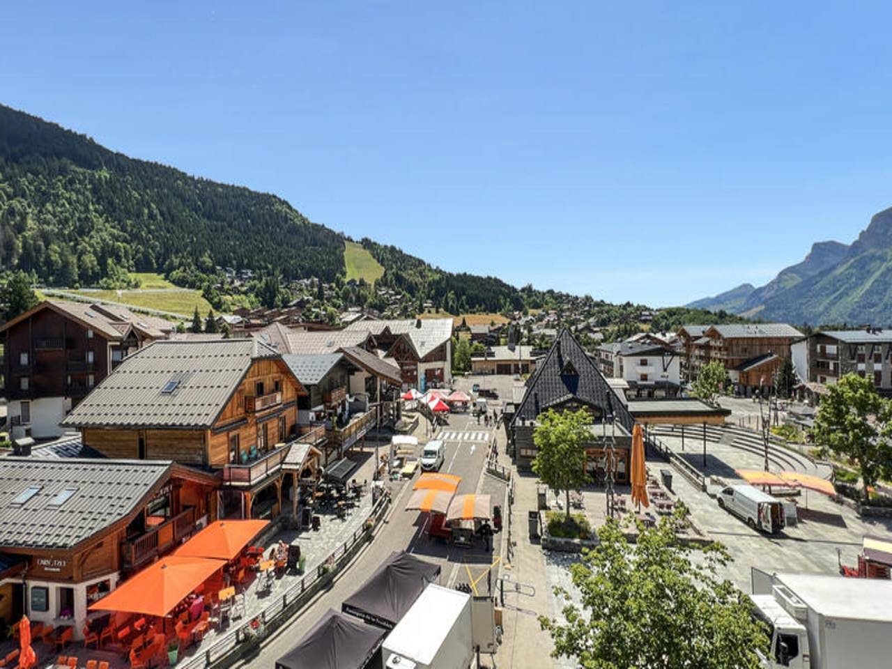 Ganze Wohnung, Apartment in Le Solaret in der Nähe der Skipisten in Les Carroz, Arâches-la-Frasse