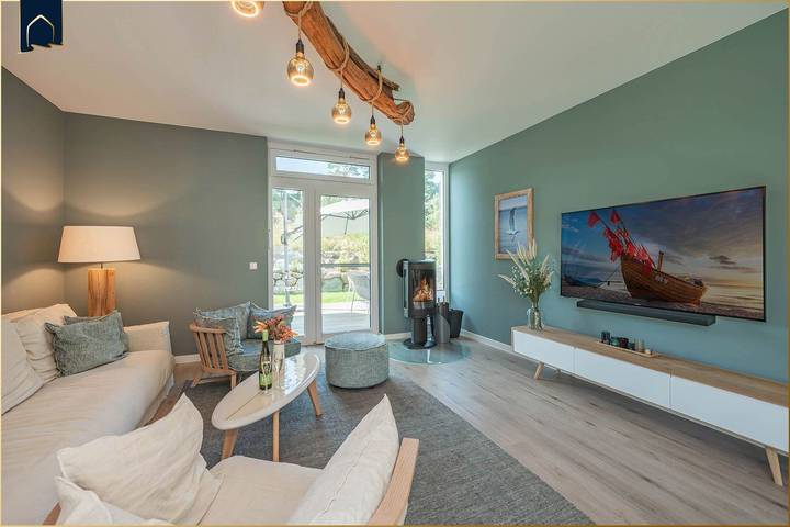 Ferienhaus für 6 Personen, mit Garten und Sauna sowie Ausblick, mit Haustier in Loddin - 3