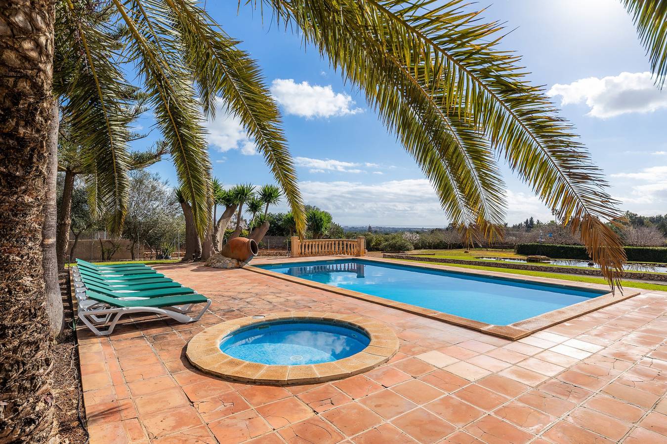 Landhaus Can Bosco mit Pool, Wlan, Klimaanlage, Garten und Terrasse in Sant Llorenç des Cardassar, Mallorca Osten