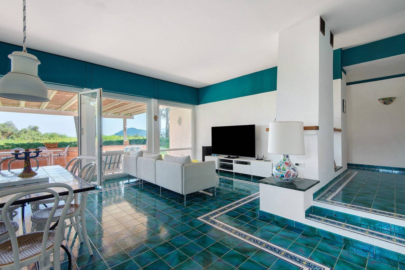 Villa im Grünen mit spektakulärem Blick auf den Golf von Portoferraio in Portoferraio, Toskanischer Archipel