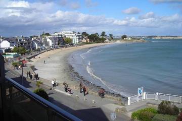Gîte pour 3 personnes, avec balcon dans Plage Toulhars