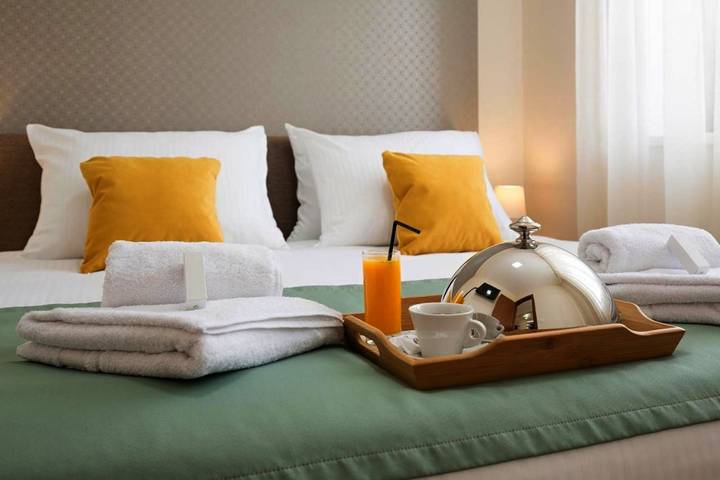 Hotel dla 6 osób, z widok i balkon w Belgrad
