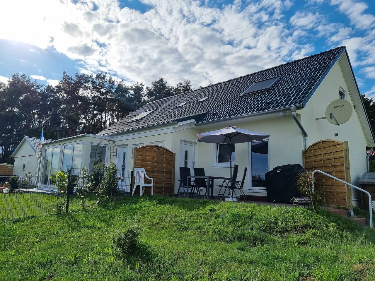 Ferienhaus Köhler Am Achterwasser , Urlaub mit Hund in Lütow, Usedomer Norden