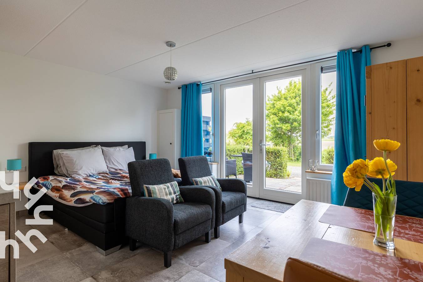 Ganzes Studio, 2 Personen Studio in Vrouwenpolder auf Walcheren, ländlich und ruhig. in Vrouwenpolder, Walcheren