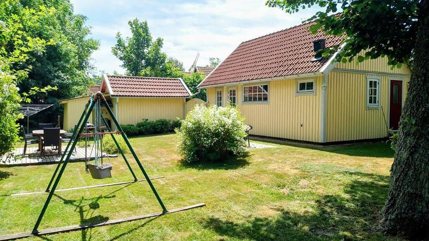 Ferienhaus für 5 Personen, mit Terrasse und Garten sowie Ausblick in Ängelholm