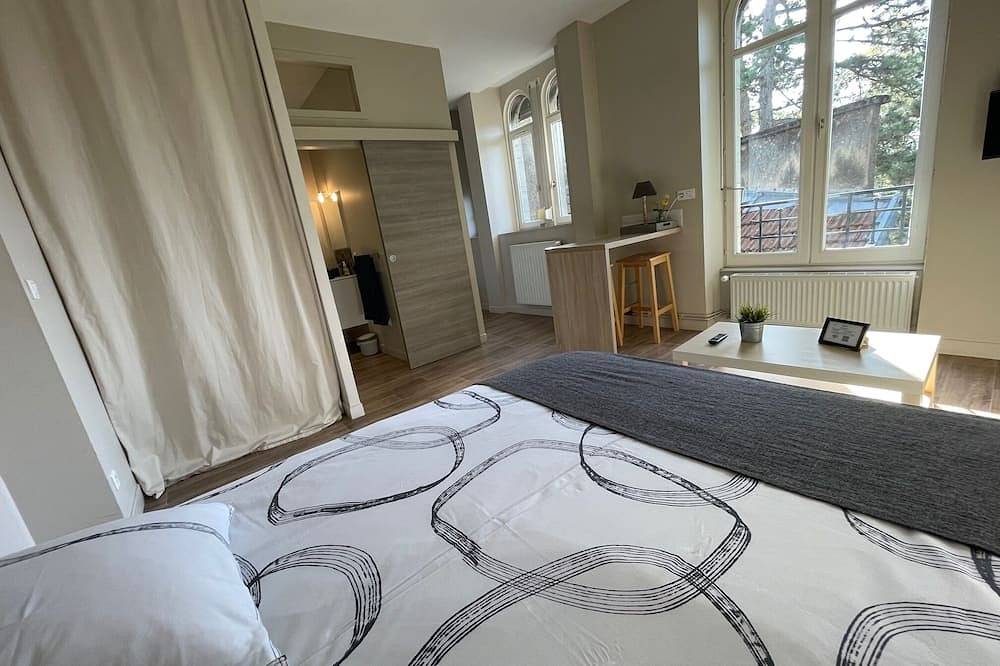 Apartamento entero, Studio Courbet-Apartamento-De Lujo-Baño con ducha-Vista al Parque in Besanzón, Doubs (desambiguación)