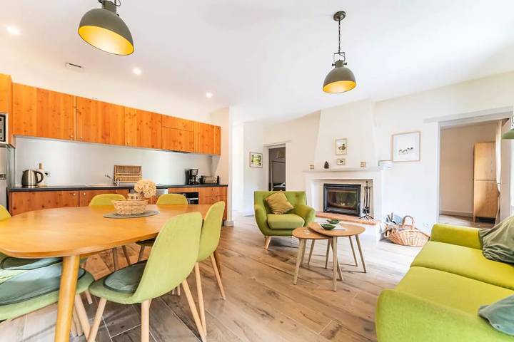 Gîte pour 4 personnes, avec jardin