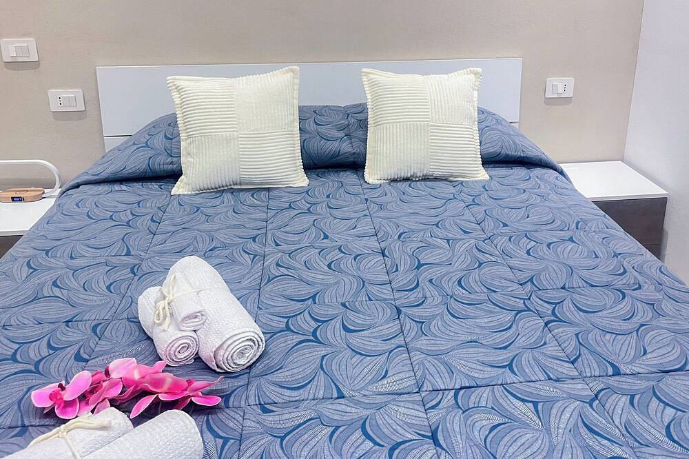 Appartamento intero, Appartamento Centro Elpidio Blu [Wifi, Aria Condizionata, Parcheggio, Spiaggia] in Porto Sant'Elpidio, Provincia di Fermo