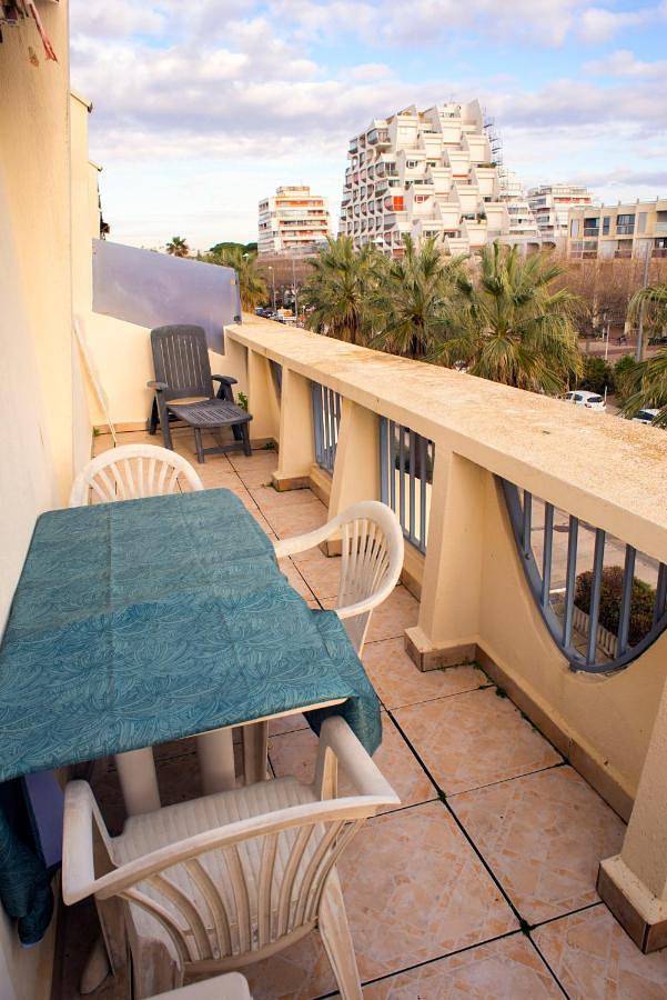Gîte pour 3 personnes, avec vue et terrasse, animaux acceptés dans Port de la Grande Motte - 3